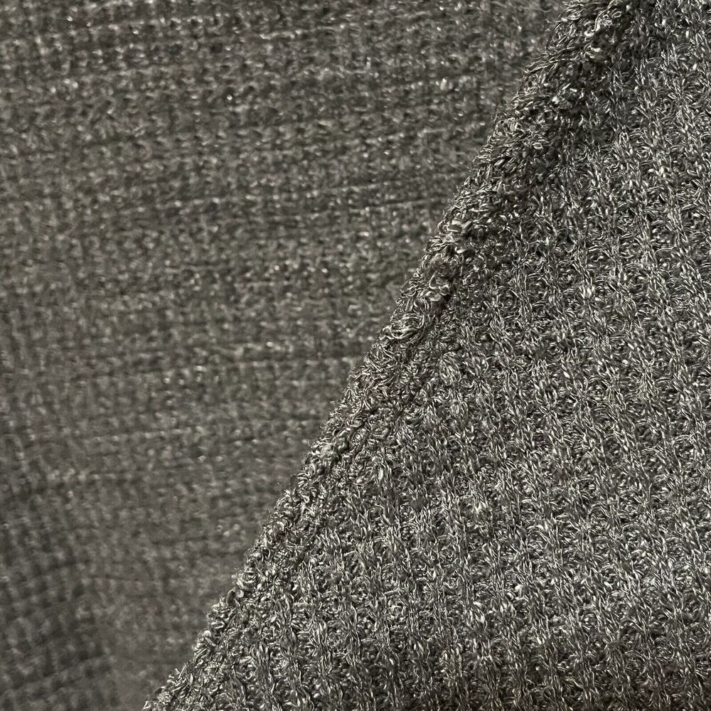 POST CARD Anthropologie Village Swing Gray Thermal Top Size M Long Sleeve Women - Picture 6 of 11